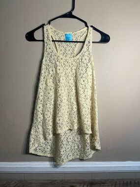 H.I.P. (Happening in the Present) Lace Tank Top Size Small